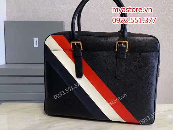 Túi xách nam phong cách mới THOM BROWNE Thom Browne 38×30×7cm