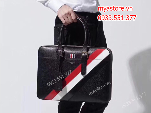 Túi xách nam phong cách mới THOM BROWNE Thom Browne 38×30×7cm