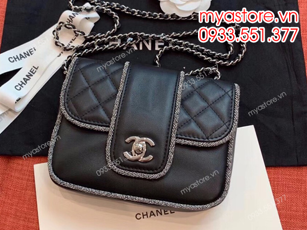 Túi xách nữ Chanel trắng - đen like auth 1:1