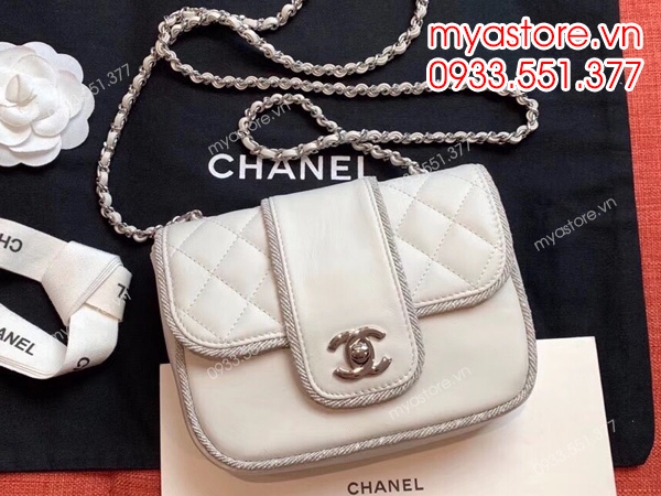 Túi xách nữ Chanel trắng - đen like auth 1:1