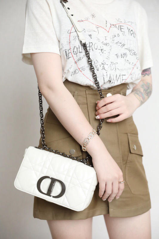 Túi Xách nữ Dior Caro siêu cấp size 25cm