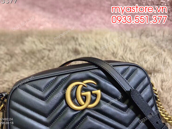 Túi xách nữ GUCCI đen siêu cấp - like auth