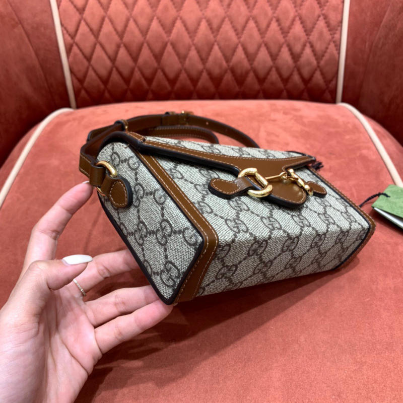 Túi xách nữ Gucci GG Horsebit 1955 Mini siêu cấp 1:1