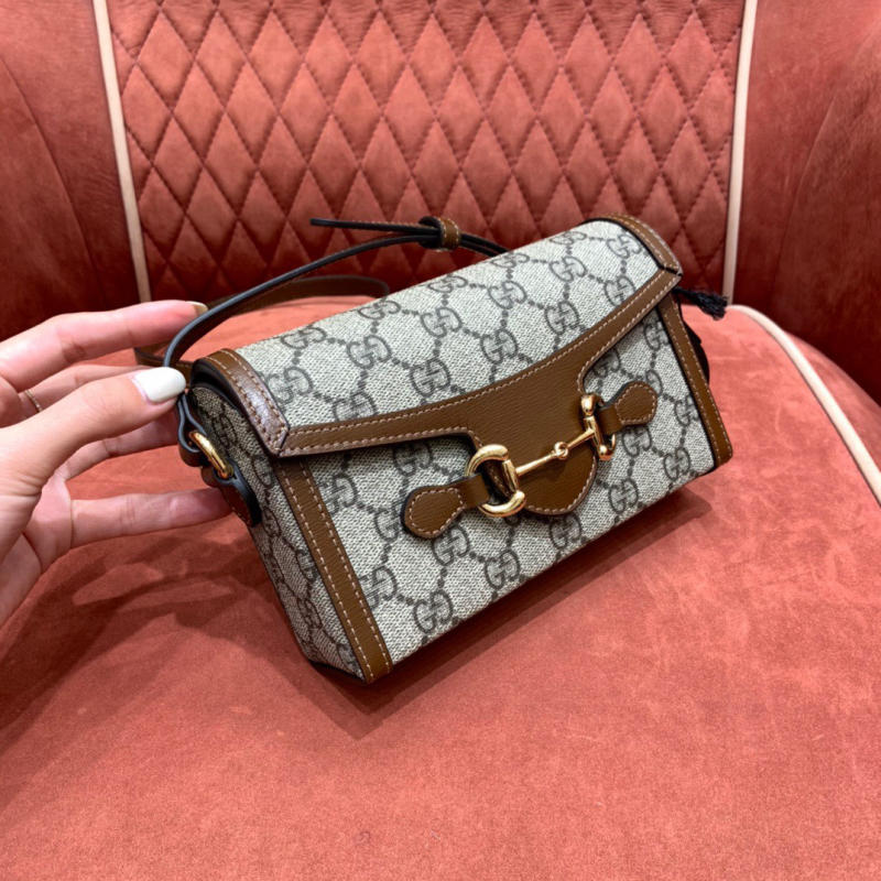 Túi xách nữ Gucci GG Horsebit 1955 Mini siêu cấp 1:1