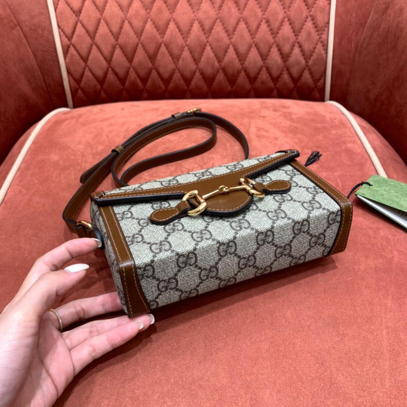 Túi xách nữ Gucci GG Horsebit 1955 Mini siêu cấp 1:1