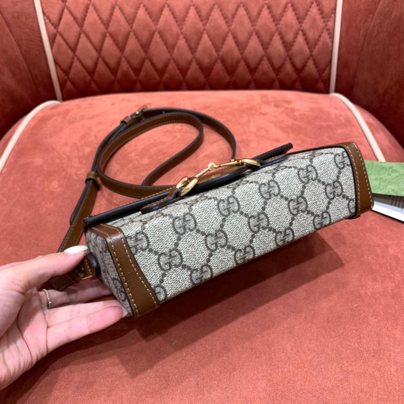 Túi xách nữ Gucci GG Horsebit 1955 Mini siêu cấp 1:1