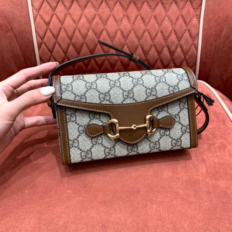 Túi xách nữ Gucci GG Horsebit 1955 Mini siêu cấp 1:1