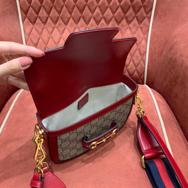 Túi xách nữ Gucci Horsebit mini siêu cấp