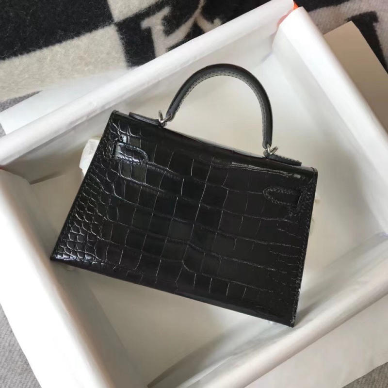 Túi xách nữ Hermes 𝑴𝒊𝒏𝒊 𝑲𝒆𝒍𝒍𝒚 𝑪𝒐𝒑𝒚 𝑪𝒓𝒐𝒄𝒐𝒅𝒊𝒍𝒆 may tay 50%