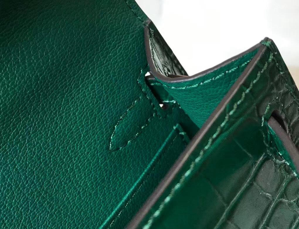 Túi xách nữ Hermes 𝑴𝒊𝒏𝒊 𝑲𝒆𝒍𝒍𝒚 𝑪𝒐𝒑𝒚 𝑪𝒓𝒐𝒄𝒐𝒅𝒊𝒍𝒆 may tay 50%