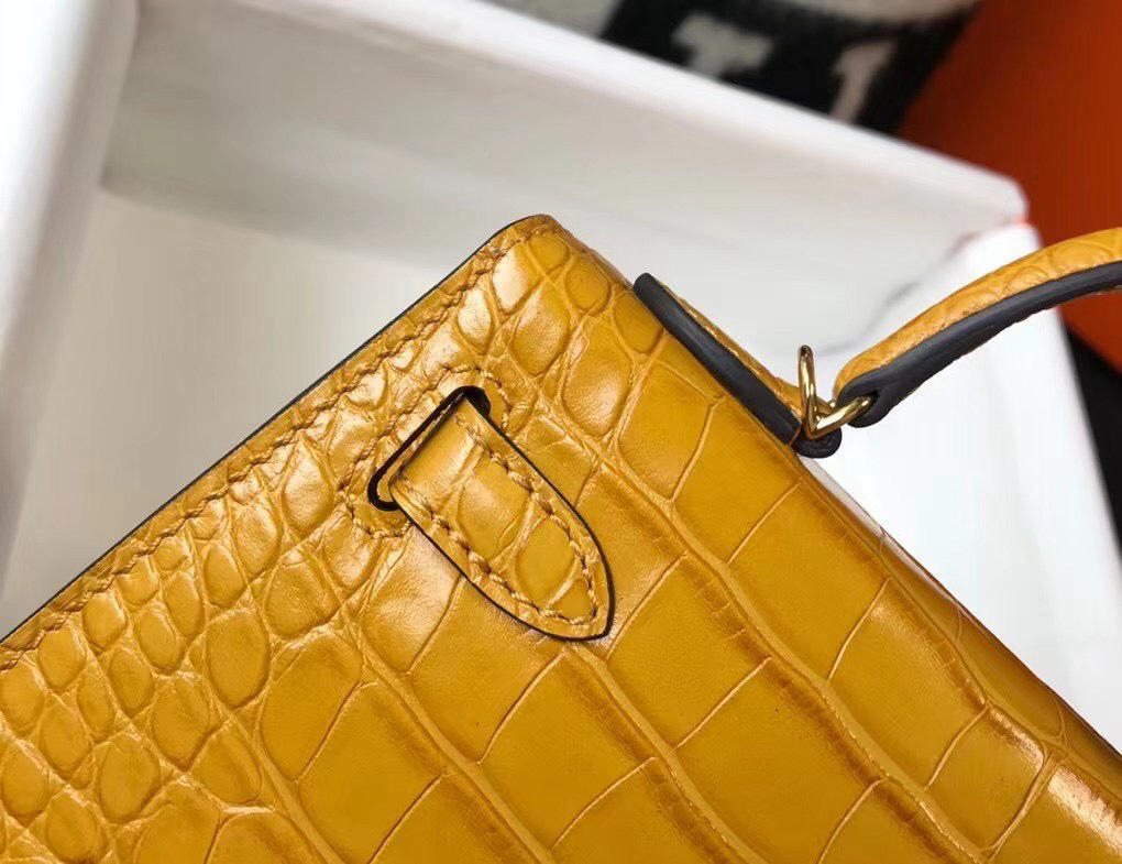 Túi xách nữ Hermes 𝑴𝒊𝒏𝒊 𝑲𝒆𝒍𝒍𝒚 𝑪𝒐𝒑𝒚 𝑪𝒓𝒐𝒄𝒐𝒅𝒊𝒍𝒆 may tay 50%