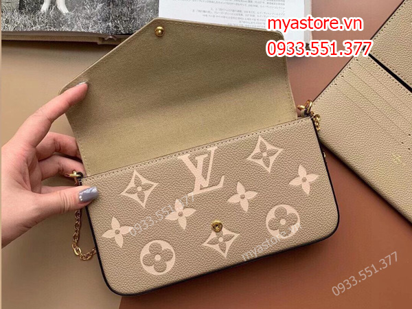 Túi xách nữ VL  Félicie Pochette siêu cấp size 21cm