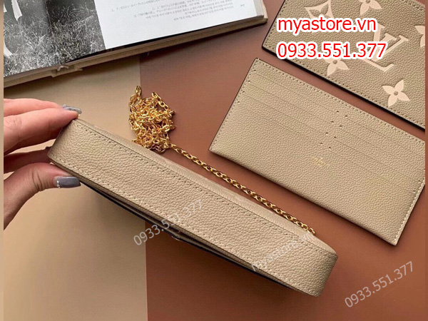 Túi xách nữ VL  Félicie Pochette siêu cấp size 21cm