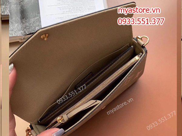 Túi xách nữ VL  Félicie Pochette siêu cấp size 21cm