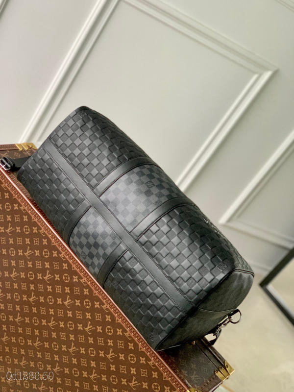 Vali du lịch LV Keepall Bandoulière 50 siêu cấp 1:1