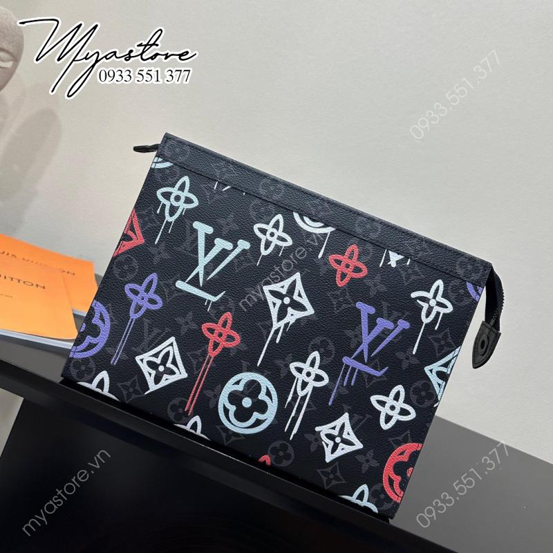 Ví cầm tay LV Pochette Voyage cấp 1:1