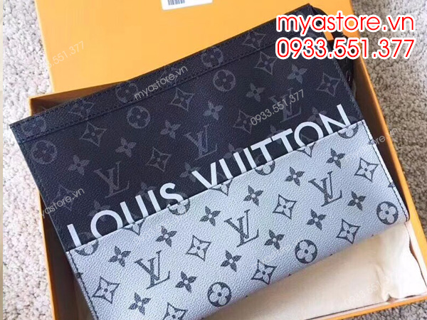 Ví, Clucth cầm tay nam LV Louis Vuitton siêu cấp, Like auth 1:1