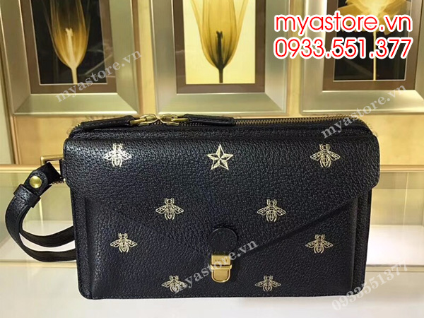 Ví cầm tay nam nữ Gucci siêu cấp