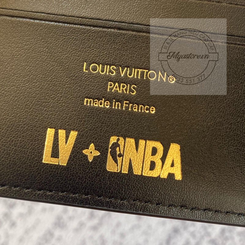 Ví Louis Vuiton XNBA MULTIPLE siêu cấp màu đen