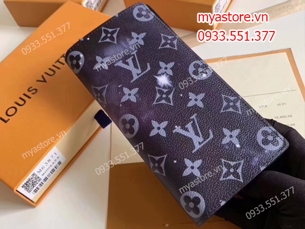 Ví nam cầm tay LV Monogram Galaxy siêu cấp