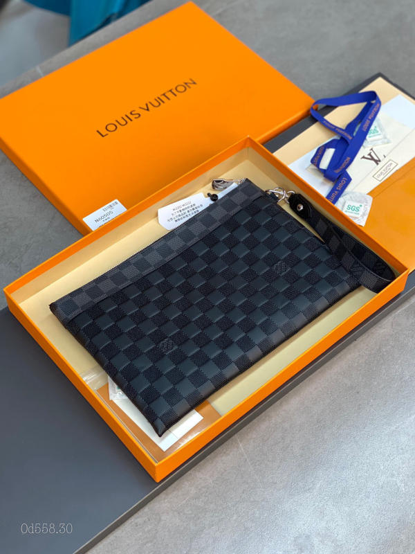 Ví nam Louis Vuitton Damier Infini loại to siêu cấp 1:1