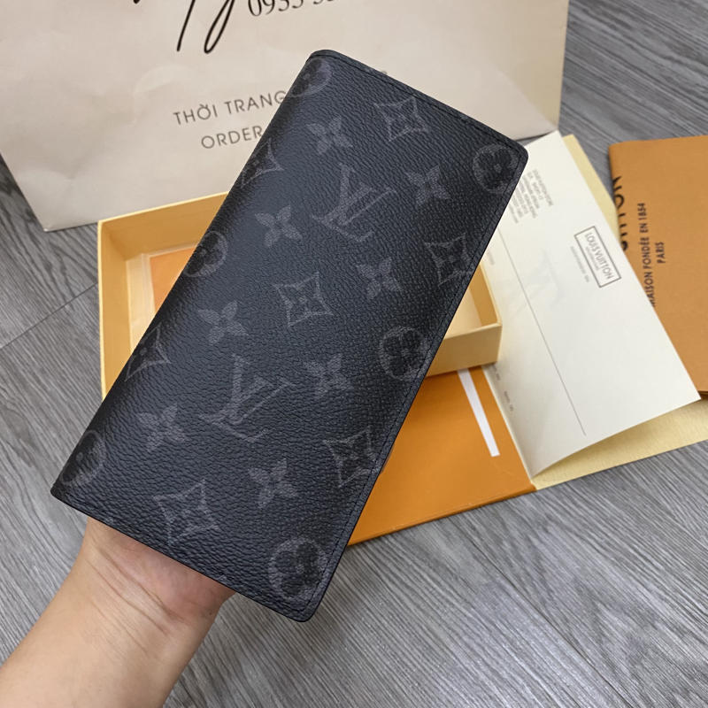 Ví nam Louis Vuitton họa tiết cổ điển siêu cấp về trả khách