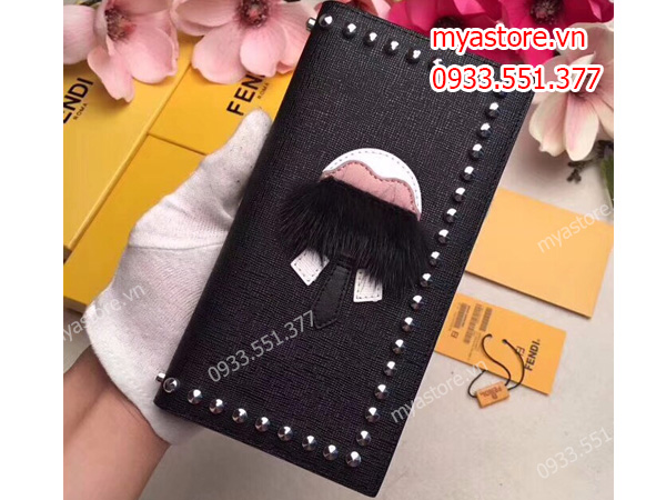 Ví nữ cầm tay Fendi siêu cấp