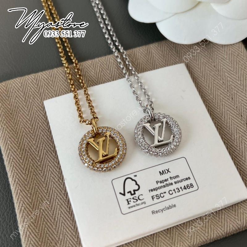 Vòng cổ kim cương Louis Vuitton siêu cấp 1:1